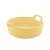 Travessa Oval de Porcelana Nórdica Bon Gourmet 22cm Amarela - Imagem 1
