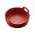 Travessa Oval de Porcelana Nórdica Bon Gourmet 22cm Vermelha - Imagem 2