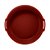 Travessa Oval de Porcelana Nórdica Bon Gourmet 22cm Vermelha - Imagem 4