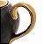 Bule de Chá em Porcelana Preto e Dourado Dubai 1L Wolff - Imagem 5