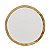 Prato Raso de Porcelana Dubai Wolff Branco com Dourado - Imagem 5