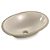 CUBA DE EMBUTIR OVAL 49X36X16 CM  AREIA  - IL6-02 - ICASA - Imagem 1