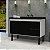 GABINETE COLOR BRANCO COM PRETO 1,14CM MDF - Imagem 1