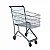 Carrinho de Supermercado Simples 90 e 130 Litros - Imagem 1