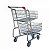 Carrinho Duplo Cesto 120 Litros - Imagem 3