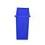 Lixeira 55L Azul c/ tampa basculante rotomoldada 82cm x 38cm Belosch ref.B2-0055AZ - Imagem 1