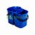 Balde Duplo Fox c/ graduação, escorredor e divisória Azul 14L (8+6L) TTS ref. 5251 - Imagem 1
