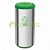 Lixeira 40L inox polido c/ tampa basculante Verde 65,8cm x 31cm Tramontina ref. 94539205 - Imagem 1