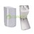 Dispenser Plástico Branco p/ Sabonete Líquido c/ Reservatório 800ml Mazzo LMSR800 - Imagem 1