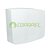 Dispenser Plástico Branco p/ Papel Toalha interfolhas 2D/3D Mazzo ref.LMTI600 - Imagem 1
