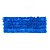 Refil Velcro microfibra Azul p/ limpeza úmida 60cm TTS ref. 746MB - Imagem 1