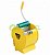 Espremedor DRY Plástico Amarelo TTS ref. 3411 - Imagem 1