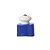 Tampa Plástica Azul Push-pull rosca 28mm p/ frasco de 1L - Imagem 1