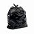 Saco p/ Lixo 20L Preto Leve Almofada Fundo Sanfonado 100pçs 50x39cm Versatta - Imagem 1