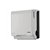 Dispenser Autocorte Plástico Branco/Preto p/ Papel Toalha Rolo 250m Brave Essenz - Imagem 1