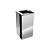 Lixeira 100L em Aço Inox Quadrada c/ Aro 70cm x 40,8cm JSN ref. QI6 - Imagem 1