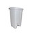 Lixeira 25L Branca c/ pedal Galvanizado Quadrada 50cm x 33cm x 33,5cm Belosch ref.B2PRA-0025 - Imagem 1
