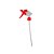 Gatilho Spray Plástico Vermelho p/ frasco de 500ml e 1L Perfect ref. 973772 - Imagem 1