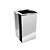 Lixeira 50L em Aço Inox Quadrada c/ Aro 60cm x 30,8cm JSN ref. QI5 - Imagem 1