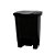 Lixeira Preta 36L Licitá c/ Pedal 49,2x37,5cm Tonk Ref. 2203071060 - Imagem 1