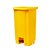Lixeira Amarela 50L c/ Pedal 60,5x43cm Tonk Ref. 2203071011 - Imagem 1