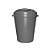 Lixeira 60L Cinza c/ alça e tampa 82cm x 49cm Belosch ref. B2SC-60CZ - Imagem 1