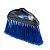 Vassoura Azul c/ cerdas sintéticas s/ cabo p/ qualquer piso 23 cm Perfect ref. 974205 - Imagem 1