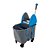 Balde Cinza 30L c/ divisória, 1 dreno, espremedor Azul Doblô, rodízios 3", Copapel ref. 2203090537 - Imagem 1