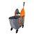 Balde Cinza 30L c/ divisória, 1 dreno, espremedor Laranja Doblô, rodízios 3", Copapel ref. 2203076025 - Imagem 1