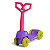 Mini Scooty Rosa - Imagem 1