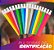 50 Pulseiras de Identificação Profissional 24cm x 2cm (DIVERSAS CORES) - Imagem 1