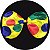 Gravata Borboleta Palhaço Fantasia 21cm x13cm - Imagem 1