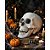 Crânio com Mandíbula Articulada Caveira Halloween - Imagem 3