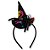 Tiara com Chapéu de Bruxa Carnaval Halloween - Imagem 2