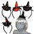 Tiara com Chapéu de Bruxa Carnaval Halloween - Imagem 1