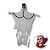 Enfeite Caveira Fantasma 70cm com Luz e Som - Halloween - Imagem 6