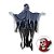 Enfeite Caveira Fantasma 70cm com Luz e Som - Halloween - Imagem 5