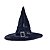 Chapéu de Bruxa Veludo Luxo com Fivela Halloween - Imagem 2