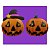 Enfeite Halloween Abóbora Sanfonada 25cm (4647) - Imagem 1