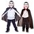 Capa Vampiro Infantil Fantasia Halloween Carnaval - Imagem 2