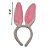 Tiara Arco Orelha de Coelho Pelúcia - Imagem 2