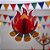 Decoração Fogueira Colméia 28cm Festa Junina 12459 - Imagem 3