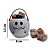 Kit 6 Baldinhos Fantasma Halloween Decoração Lembrancinha - Imagem 2