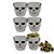 Baldinho Caveira Pacote c/ 6 unidades Halloween - Imagem 1