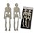 2 unidades Esqueleto Decorativo 17cm Halloween (9373) - Imagem 3