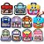 10 unidades Sacola Mochilas para doces e lembrancinhas 18x21cm - Imagem 1