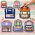 10 unidades Sacola Mochilas para doces e lembrancinhas 18x21cm - Imagem 1