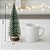 Mini Pinheiro Nevado 20cm Árvore de Natal de Mesa - Imagem 2