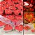 Kit 50 Velas Rechaud Coração Vermelha - Decoração Romântica - Imagem 2