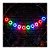 Cordão Led Olhos Pisca Colorido à Pilha Decoração Halloween - Imagem 3